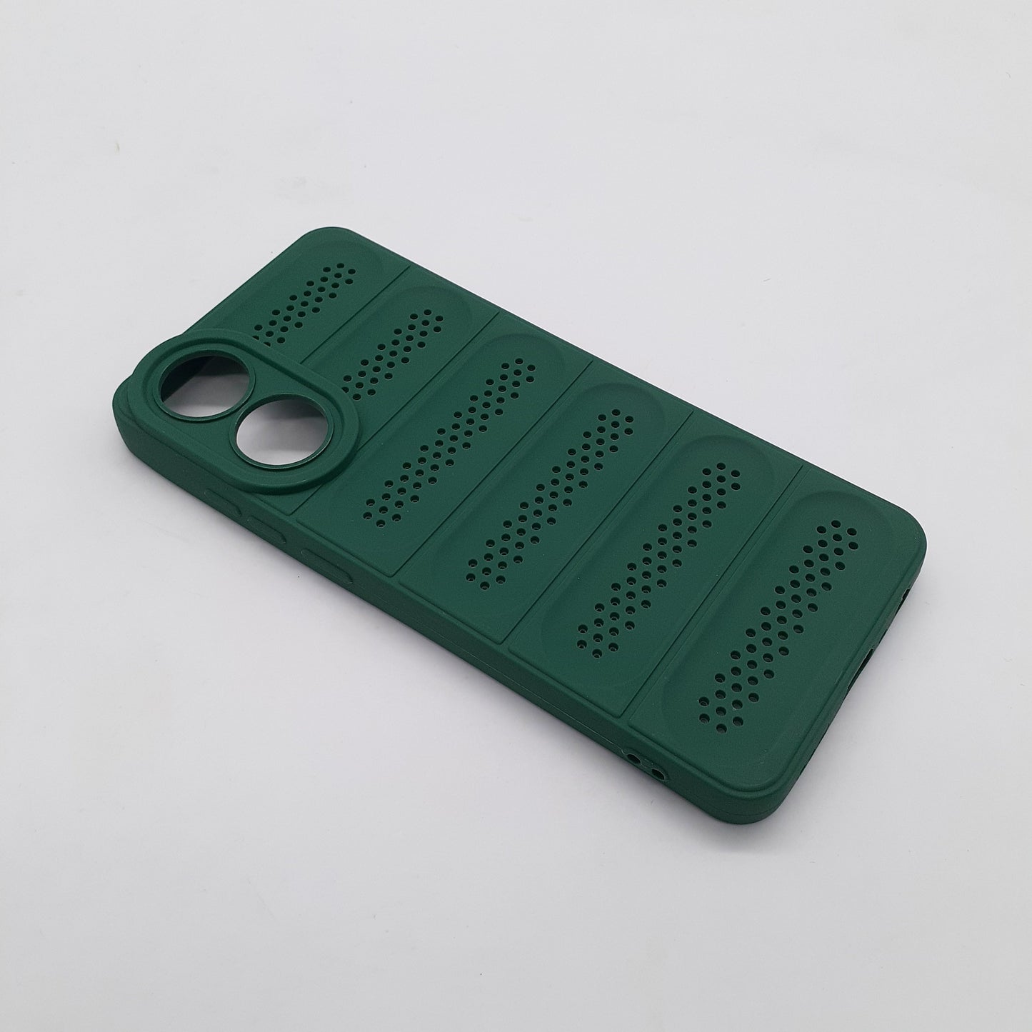 OPPO A78 4G Strong TPU Shockproof Phone Case, Ultra Slim Rugged Bumper Cover with Heat Dissipation & Anti-Scratch Protection