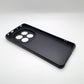 Redmi Note 14 Pro 5G Carbon Fiber texture Hard Rubber armour back cover shock-porof case