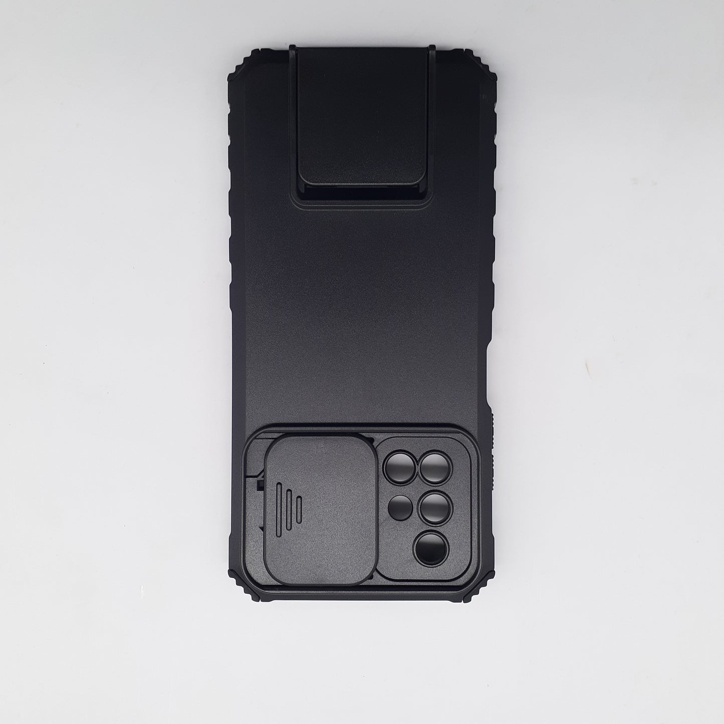 Redmi 10 Heavy Duty Protective Case Sliding Camera Cover Integrated Kickstand Built in Stand Full Protection Shockproof Armor