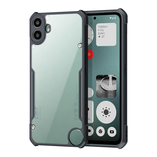 Nothing CMF 1 case Matte Black Back Cover Soft Silicone TPU Bumper case