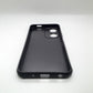 Vivo Y03 Carbon Fiber texture Hard Rubber armour back cover shock-porof case