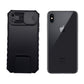 iPhone Xs Max Heavy Duty Shockproof Case Sliding Camera Lens Protector Kickstand Built in Stand Cover