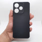 Redmi 13 Carbon Fiber texture Hard Rubber armour back cover shock-porof case