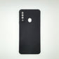 Samsung A20s Carbon Fiber texture Hard Rubber armour back cover shock-porof case