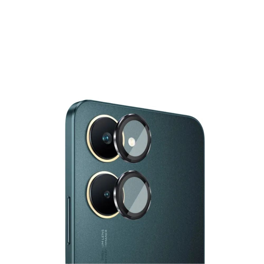 Vivo Y03 Camera Lens Protector: Premium Metal Frame and 9H Tempered Glass Cover for Scratch-Resistant, HD Clarity Protection