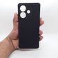 OPPO A3x Carbon Fiber texture Hard Rubber armour back cover shock-porof case