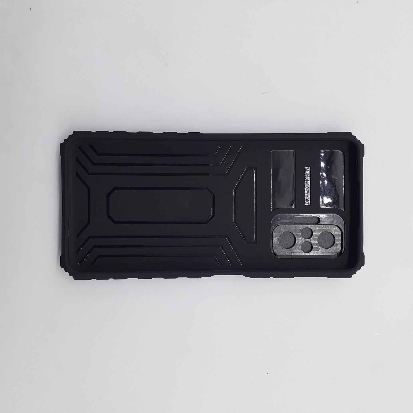 Redmi Note 10 Pro Heavy Duty Protective Case Camera Slide Cover Integrated Kickstand Shockproof Military Grade Defense