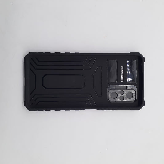 Redmi Note 10 Pro Heavy Duty Protective Case Camera Slide Cover Integrated Kickstand Shockproof Military Grade Defense