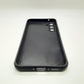 Samsung A34 Carbon Fiber texture Hard Rubber armour back cover shock-porof case