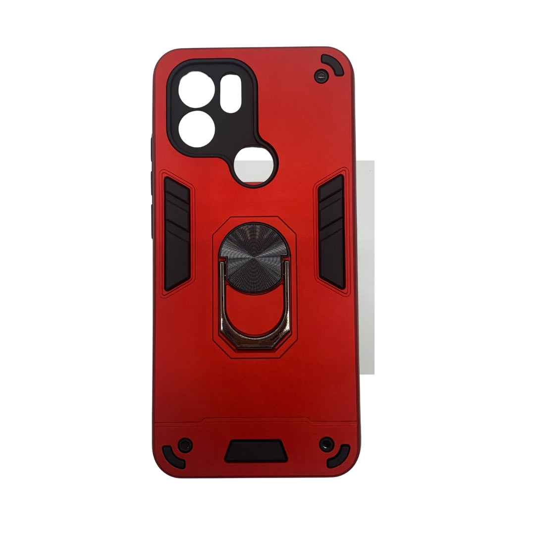 Redmi A1 Plus Hard PC Shockproof Slim Case w/ Ring Holder