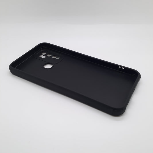 Vivo Y30 Carbon Fiber texture Hard Rubber armour back cover shock-porof case