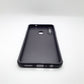 Samsung A20s Carbon Fiber texture Hard Rubber armour back cover shock-porof case