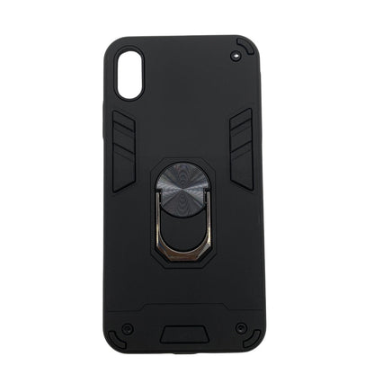 iPhone Xs Max Hard PC Case with Ring Holder - Shockproof Slim Cover
