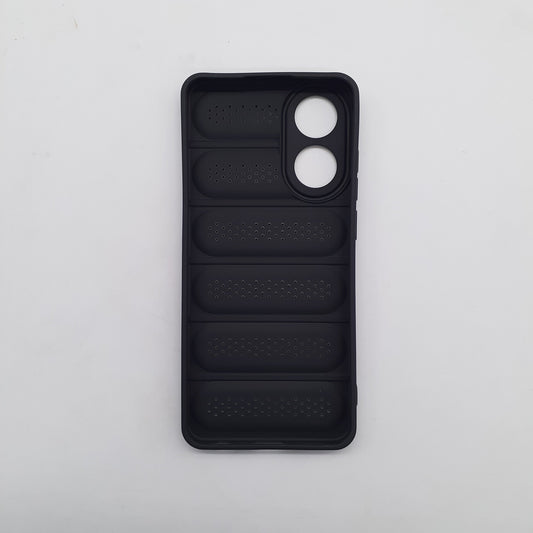 OPPO A78 4G Strong TPU Shockproof Phone Case, Ultra Slim Rugged Bumper Cover with Heat Dissipation & Anti-Scratch Protection