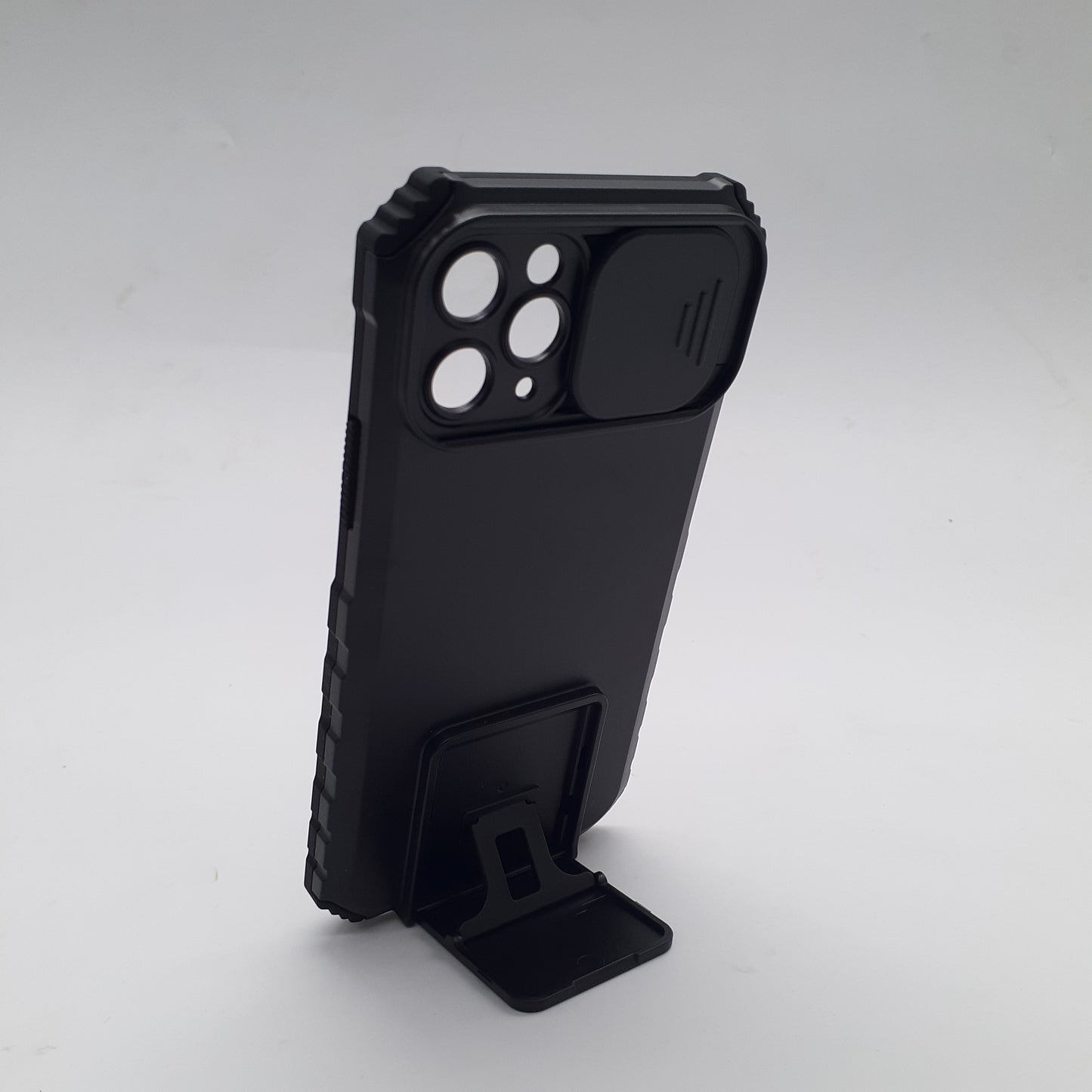 iPhone 11 Pro Heavy Duty Protective Case Sliding Camera Cover Integrated Kickstand Hands Free Viewing