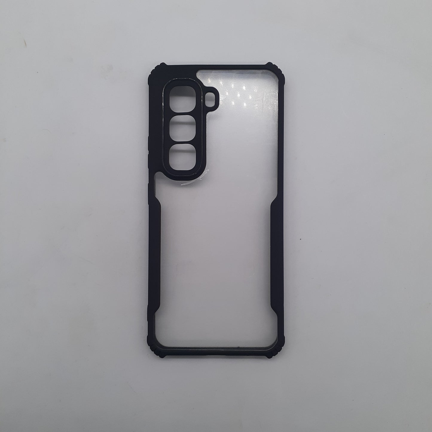 infinix Hot 50 Pro iPAKY Case, Heavy Duty Shock Proof Edges Protection Cover with Anti-Slip Grip and Comfortable Texture