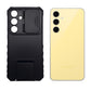 Samsung S24 FE Heavy Duty Shockproof Case Sliding Camera Protection Integrated Kickstand Hands-Free Viewing