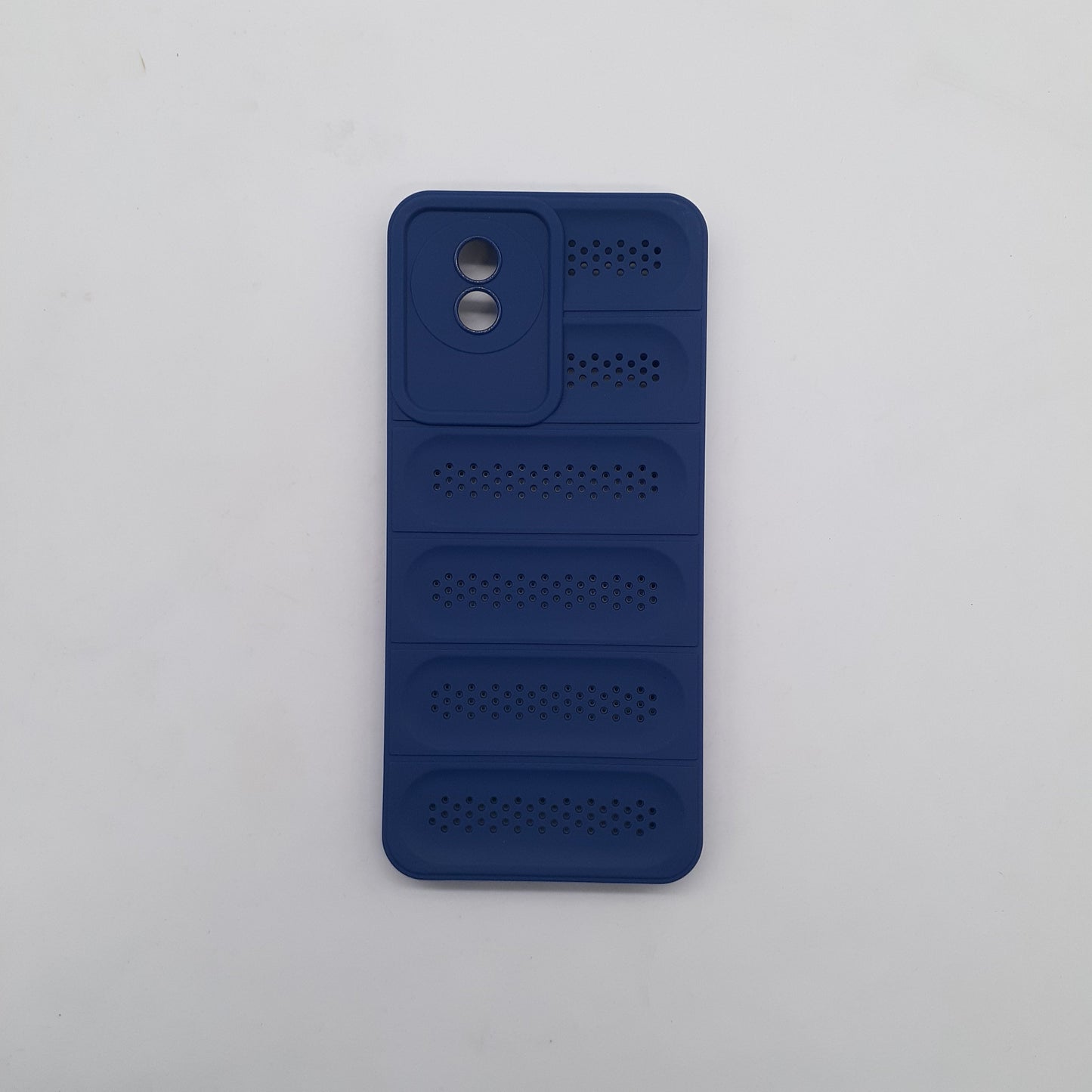 Vivo Y02 Carbon Fiber Slim TPU Phone Case | Heat Dissipation, Anti-Scratch Back Cover, Shockproof Protection