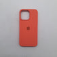 iPhone 15 Pro Max apple Silicone Case back cover