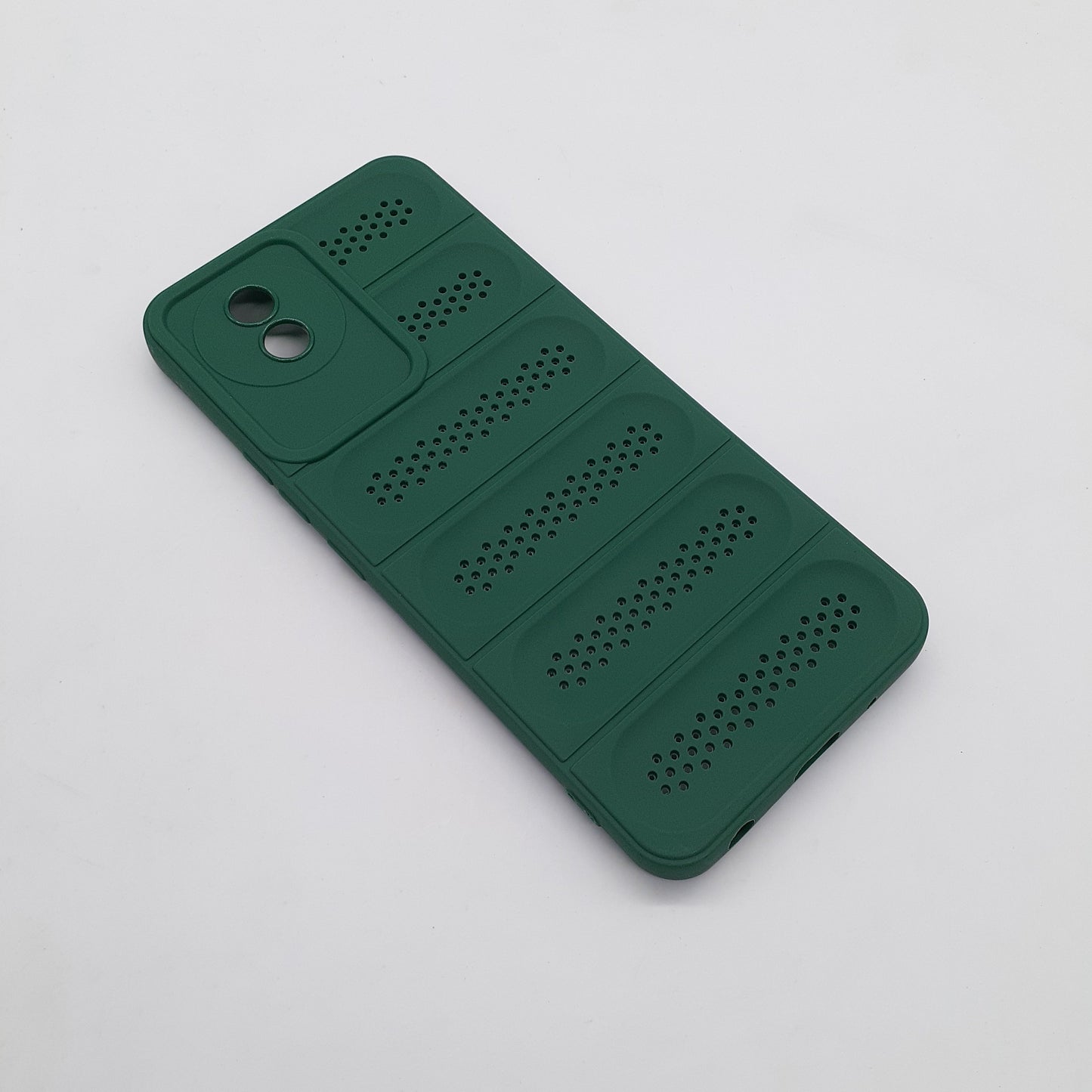 Vivo Y02 Carbon Fiber Slim TPU Phone Case | Heat Dissipation, Anti-Scratch Back Cover, Shockproof Protection