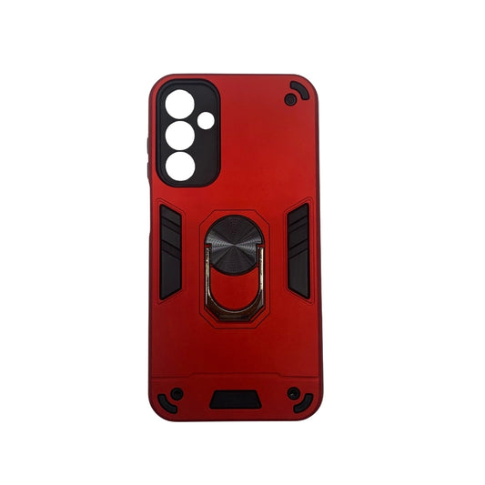 Samsung A15 Hard PC Case with Ring Holder - Shockproof Slim Cover