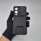 KEYSION Shockproof Armor Case Vivo Y17S Slide Camera Lens Protection Kickstand Back Cover Heavy Duty