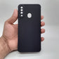 Samsung A20s Carbon Fiber texture Hard Rubber armour back cover shock-porof case