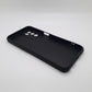 OPPO A16 Carbon Fiber texture Hard Rubber armour back cover shock-porof case
