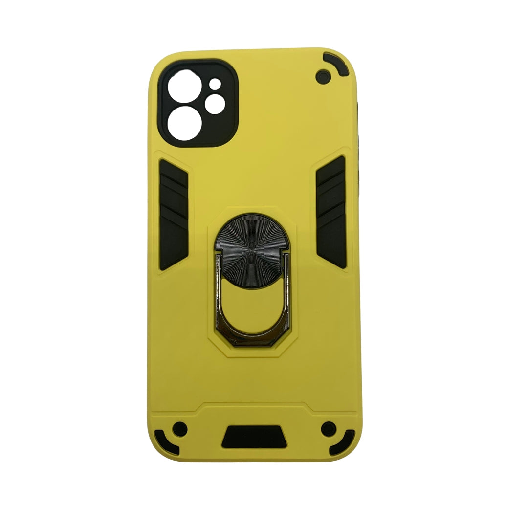 iPhone 11 Hard PC Case with Ring Holder, Shockproof Slim Cover