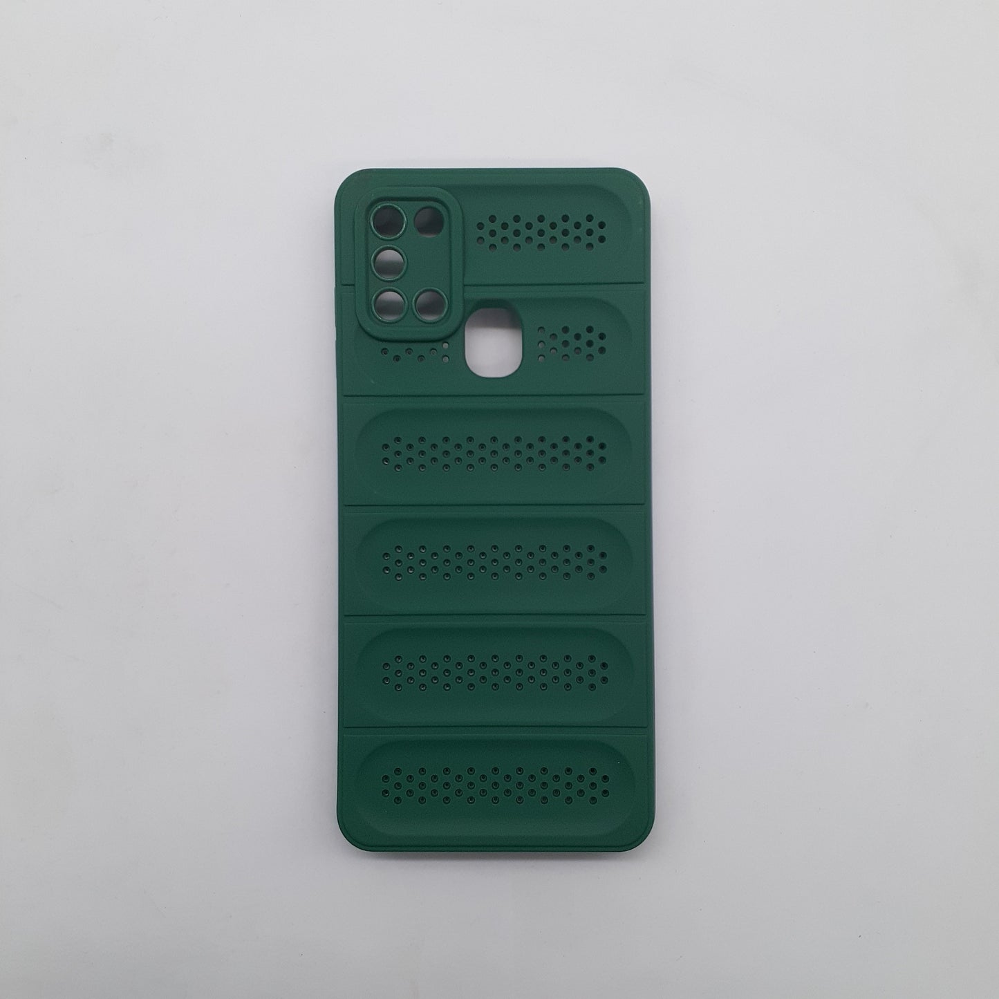 Samsung Galaxy A21s Shockproof TPU Case - Heat Dissipation, Cooling, Protective Cover