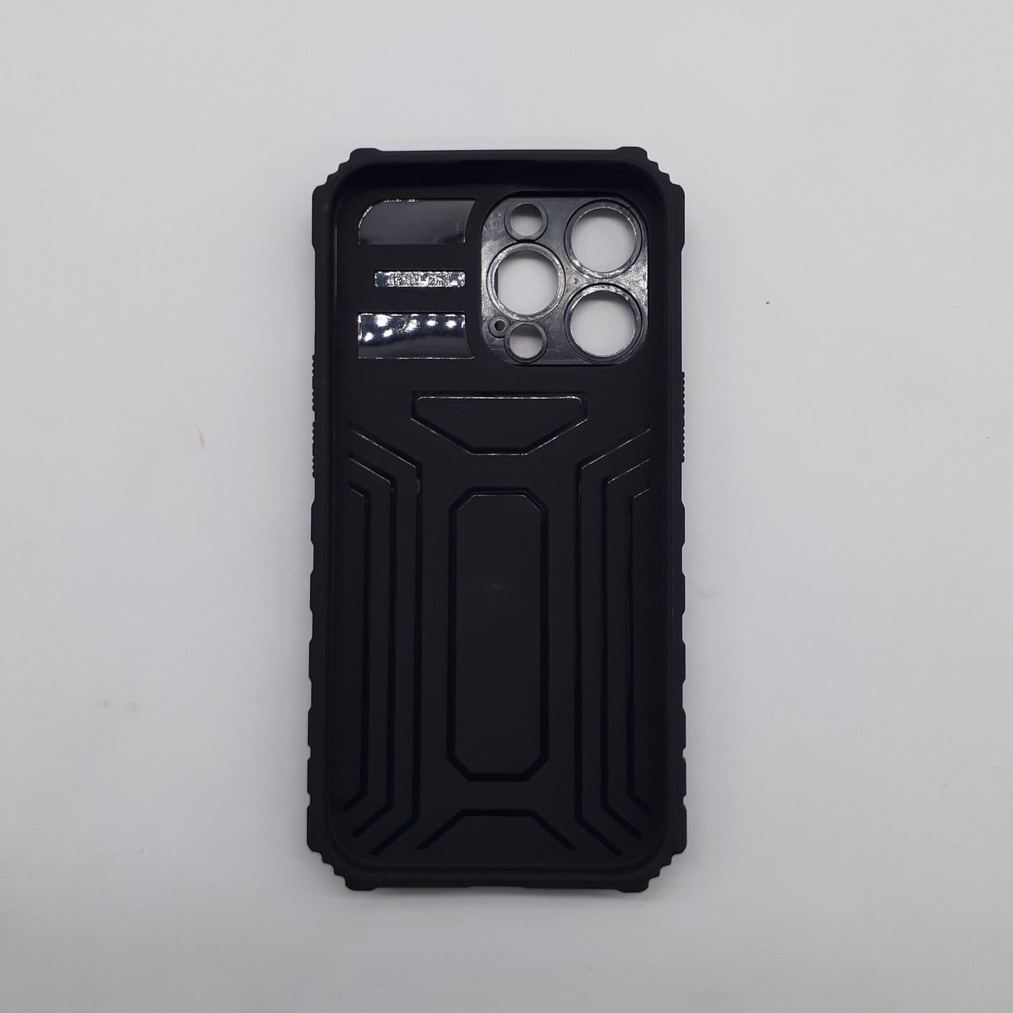 iPhone 13 Pro heavy duty protective case camera slide cover kickstand privacy hands-free viewing