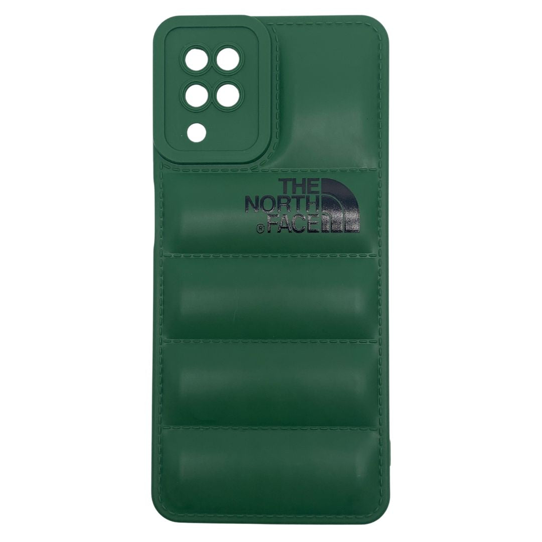 Samsung A12 Puffer Jacket Case Shock-Absorbing Air Cushion Back Cover
