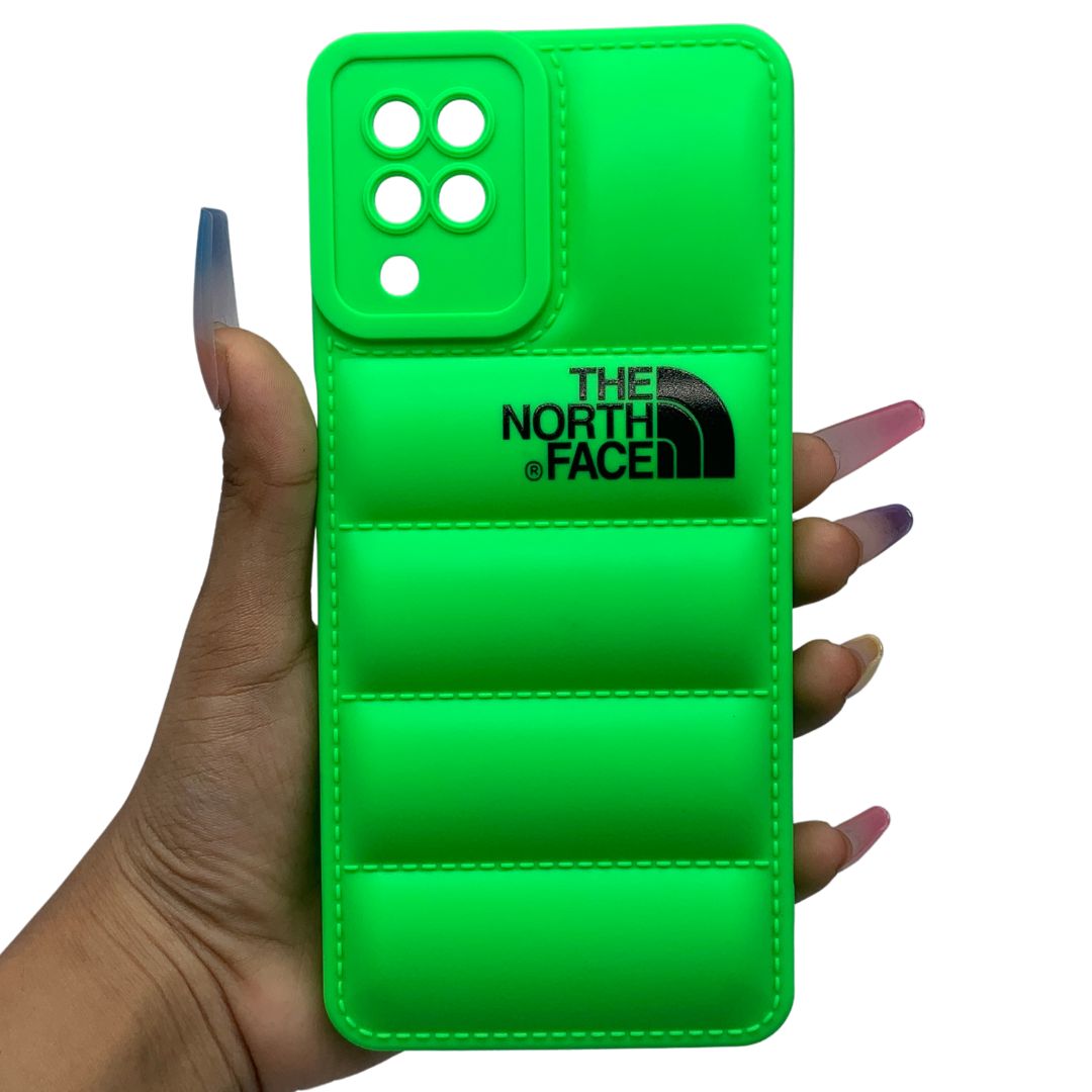 Samsung A12 Puffer Jacket Case Shock-Absorbing Air Cushion Back Cover