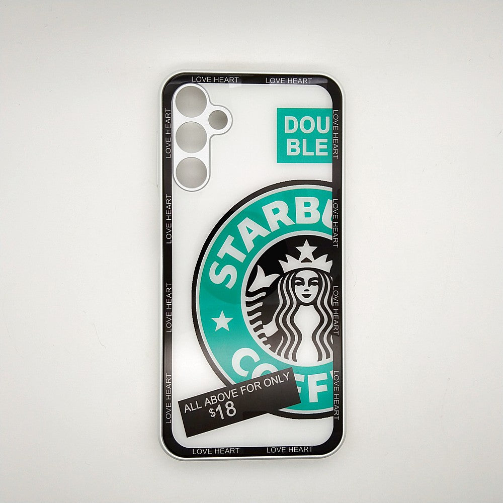 Starbucks Back Cover Hard Shel PC Case For Samsung A24