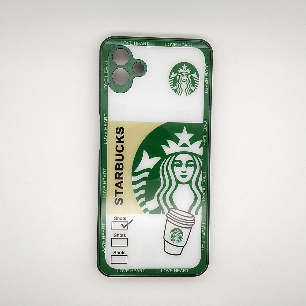 Starbucks Back Cover Hard Shel PC Case For Samsung A04
