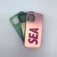 iPhone 12 Pro Hard PC case SEA Design Luxury back cover