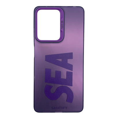 Redmi Note 12 Pro Hard PC case SEA Design Luxury back cover