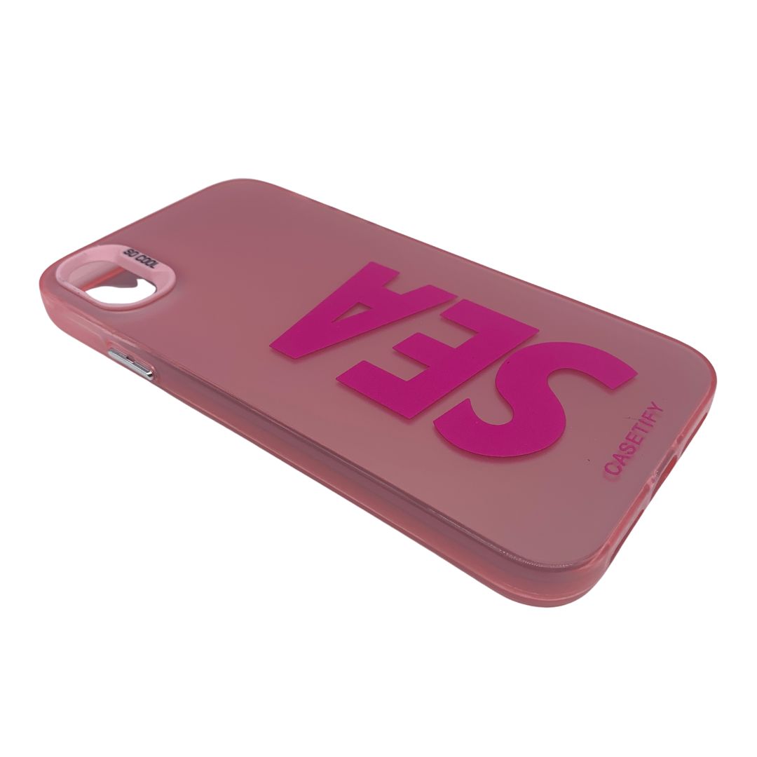 iPhone XR Hard PC case SEA Design Luxury back cover
