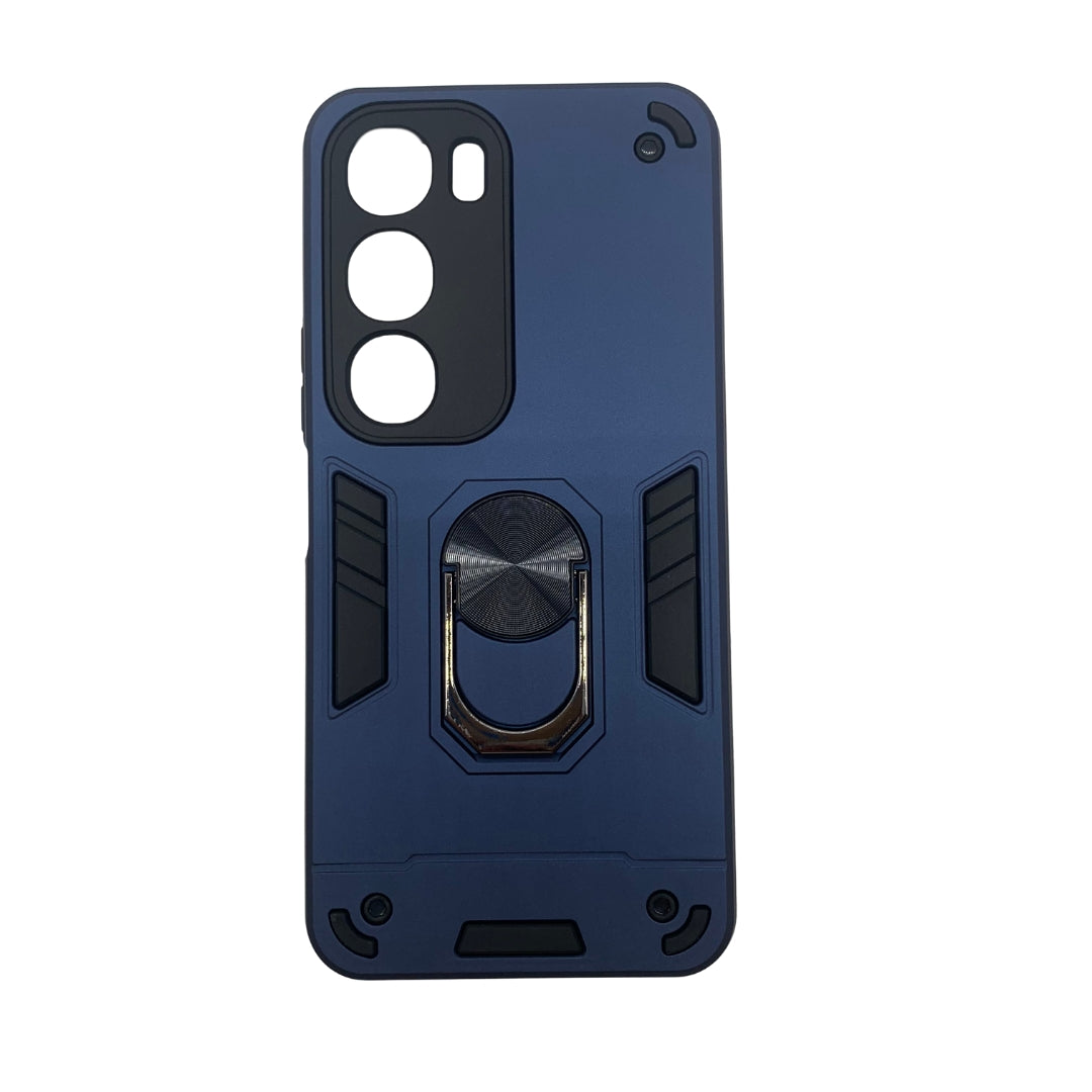Vivo Y19s Hard PC Shockproof Case with Ring Holder Slim Cover