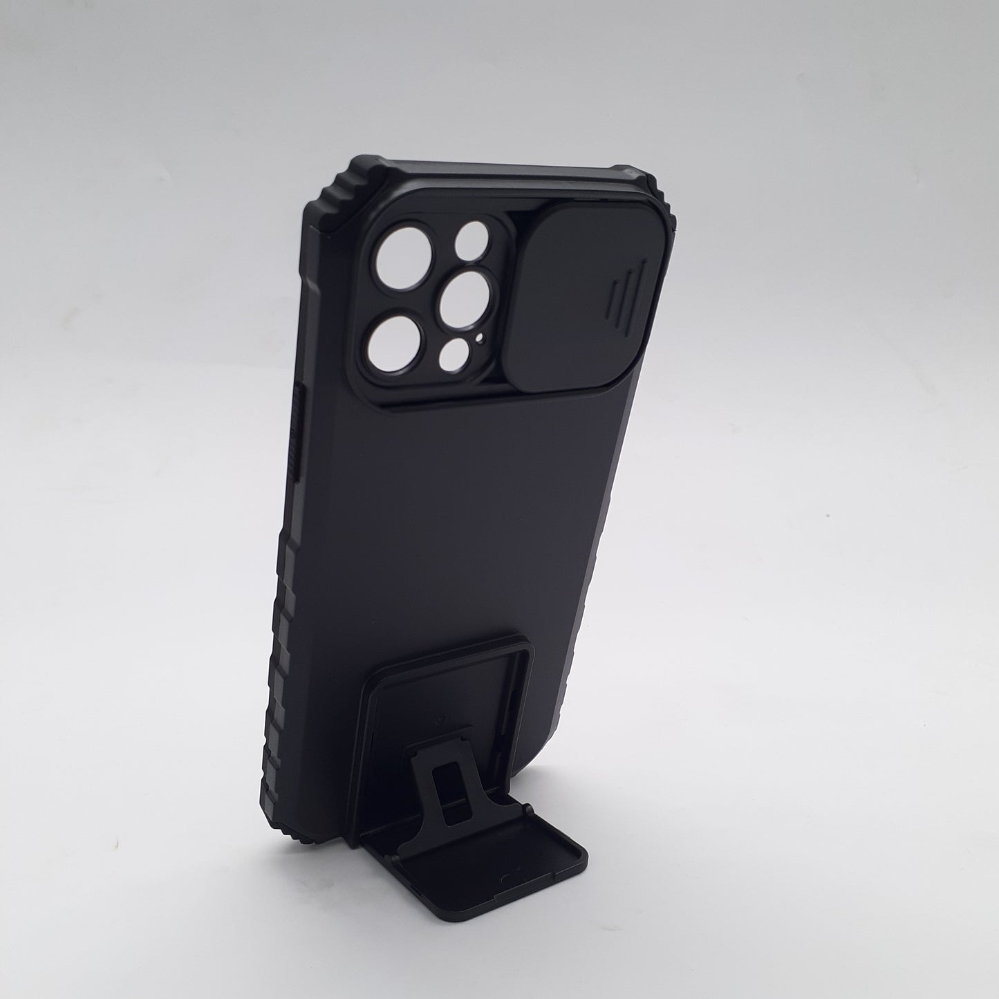 iPhone 12 Pro Heavy Duty Case Sliding Camera Cover Kickstand Hands Free Viewing Military Grade Protection