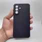 Samsung A36 Carbon Fiber texture Hard Rubber armour back cover shock-porof case