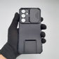 Samsung S24 FE Heavy Duty Shockproof Case Sliding Camera Protection Integrated Kickstand Hands-Free Viewing