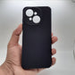 Tecno Spark Go 1 Carbon Fiber texture Hard Rubber armour back cover shock-porof case