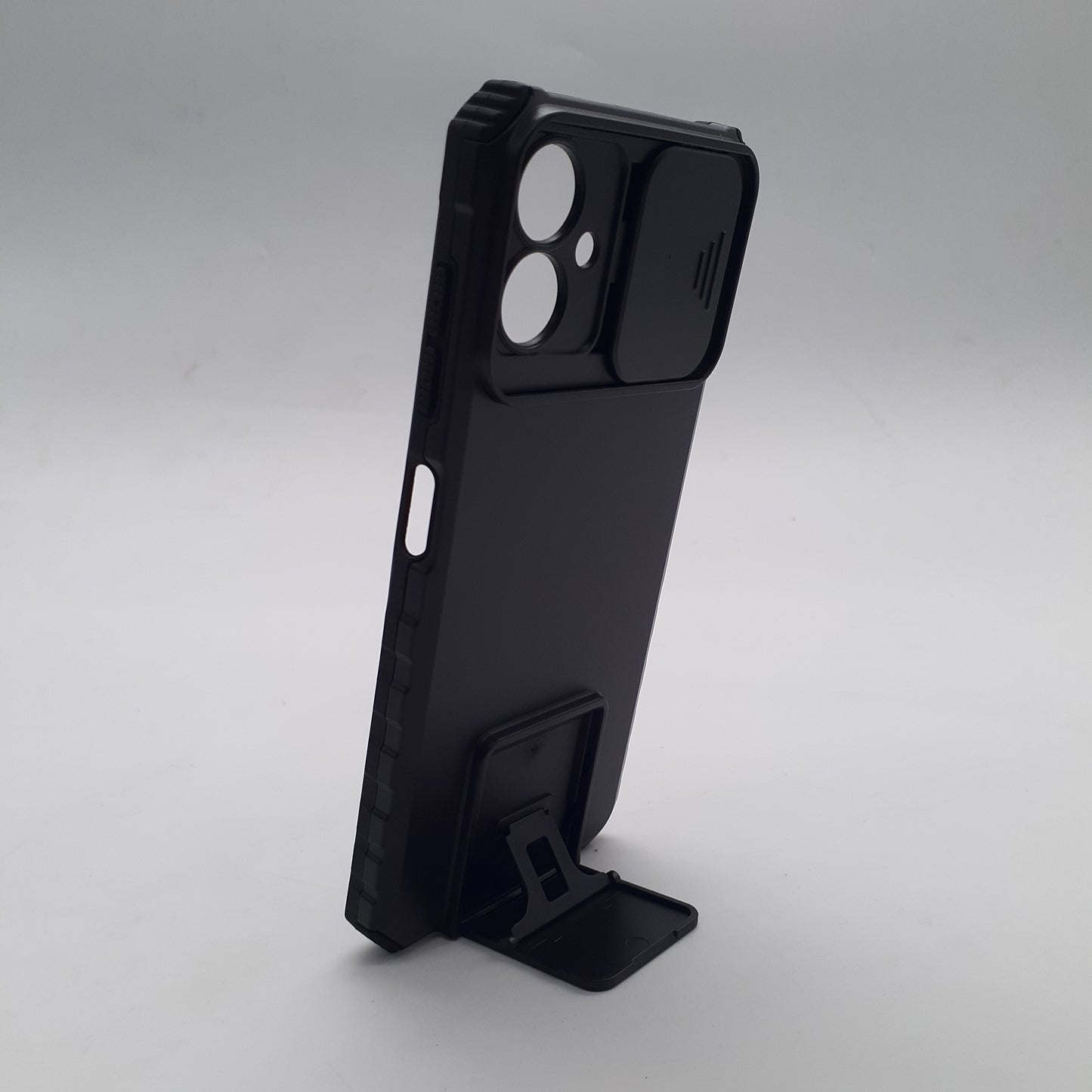 Samsung A06 Case Military Grade Shockproof Rugged Cover Slide Camera Protector 360 Rotate Ring Kickstand Magnetic Car Mount Galaxy A06
