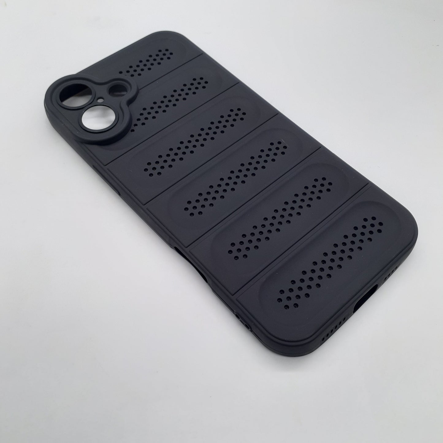 iPhone 16 Plus Phone Case: Rugged, Shockproof TPU Cover with Enhanced Heat Dissipation & Non-Slip Grip