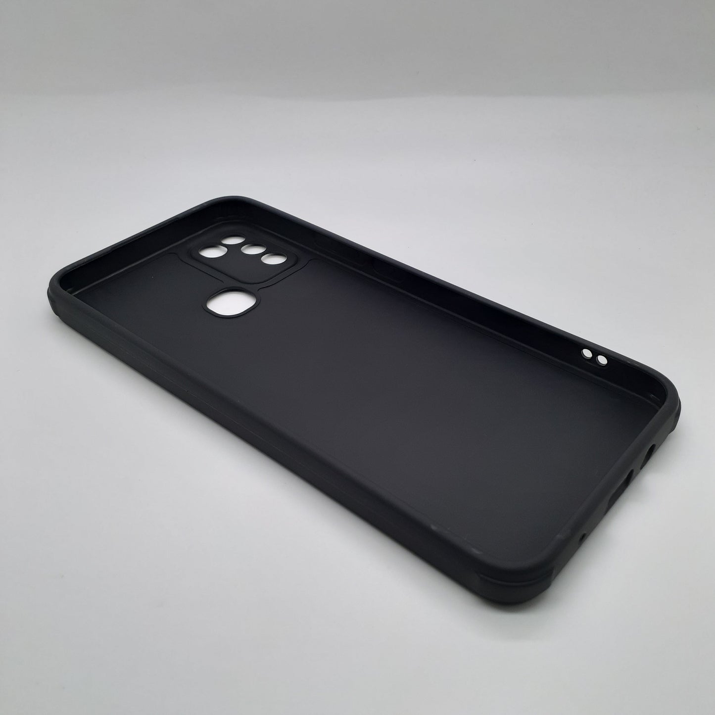 infinix Hot 10 Play Carbon Fiber texture Hard Rubber armour back cover shock-porof case