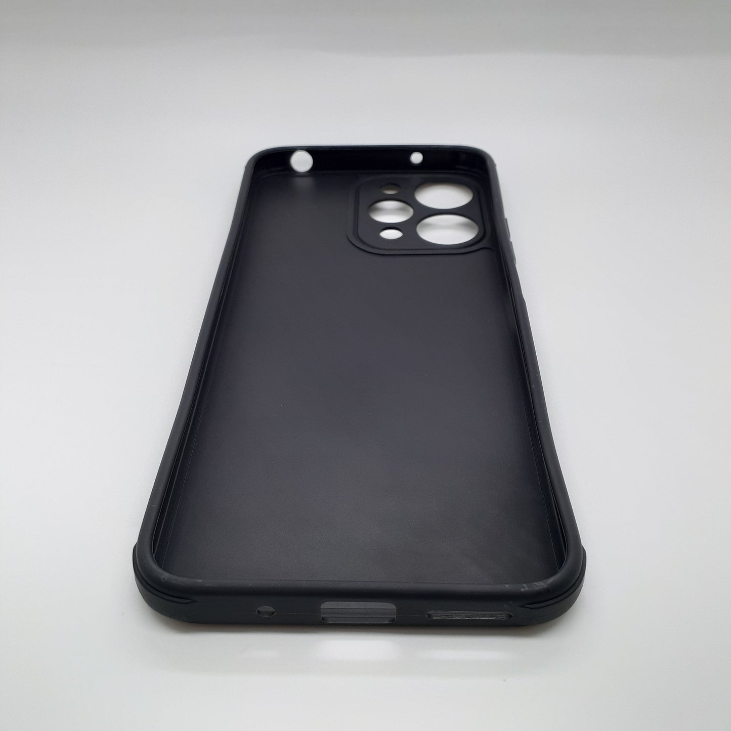 Redmi 12 Carbon Fiber texture Hard Rubber armour back cover shock-porof case