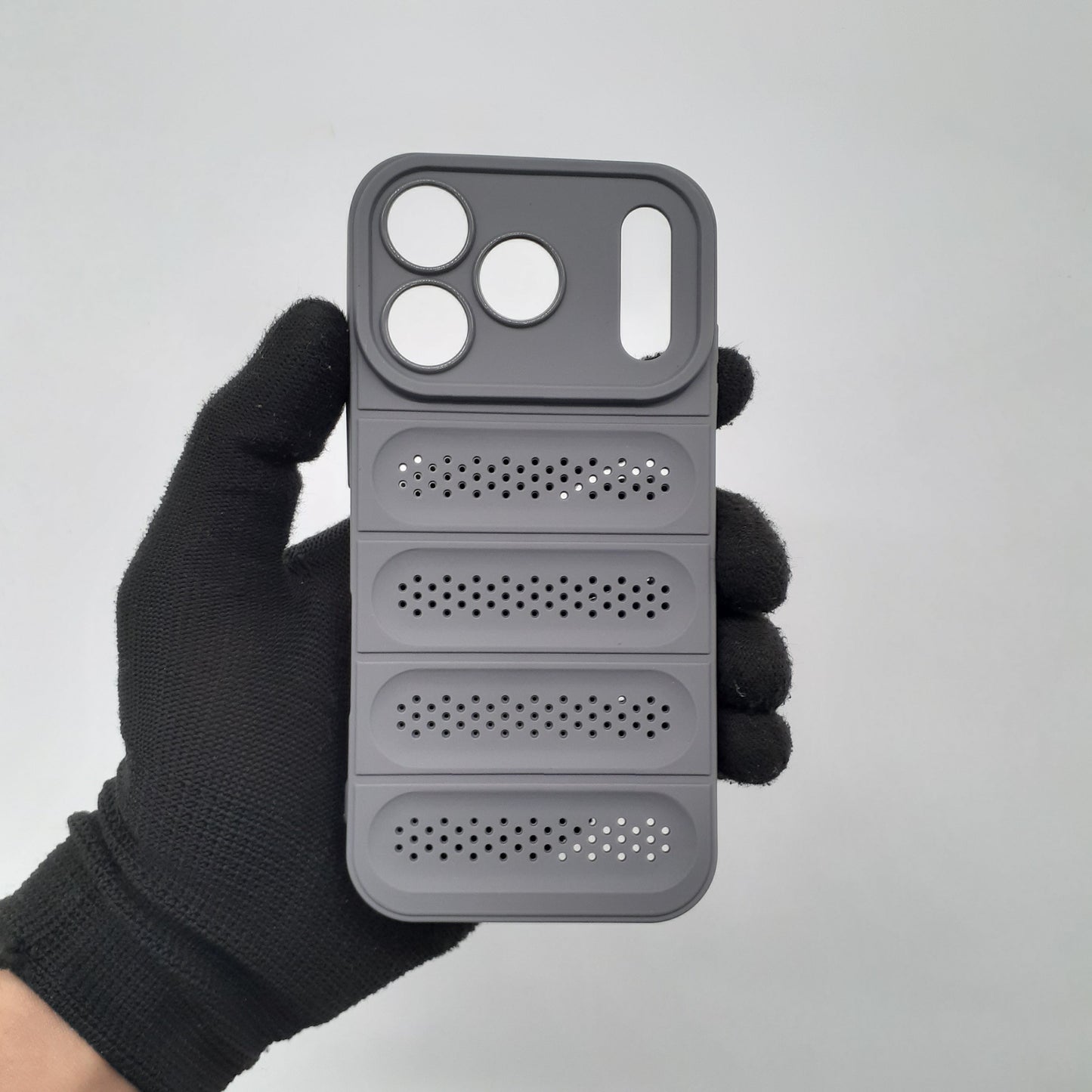 Premium iPhone 17 Pro Case: Strong TPU Material, Maximum Shockproof Drop Protection, Enhanced Heat Dissipation, Black Slim Cover