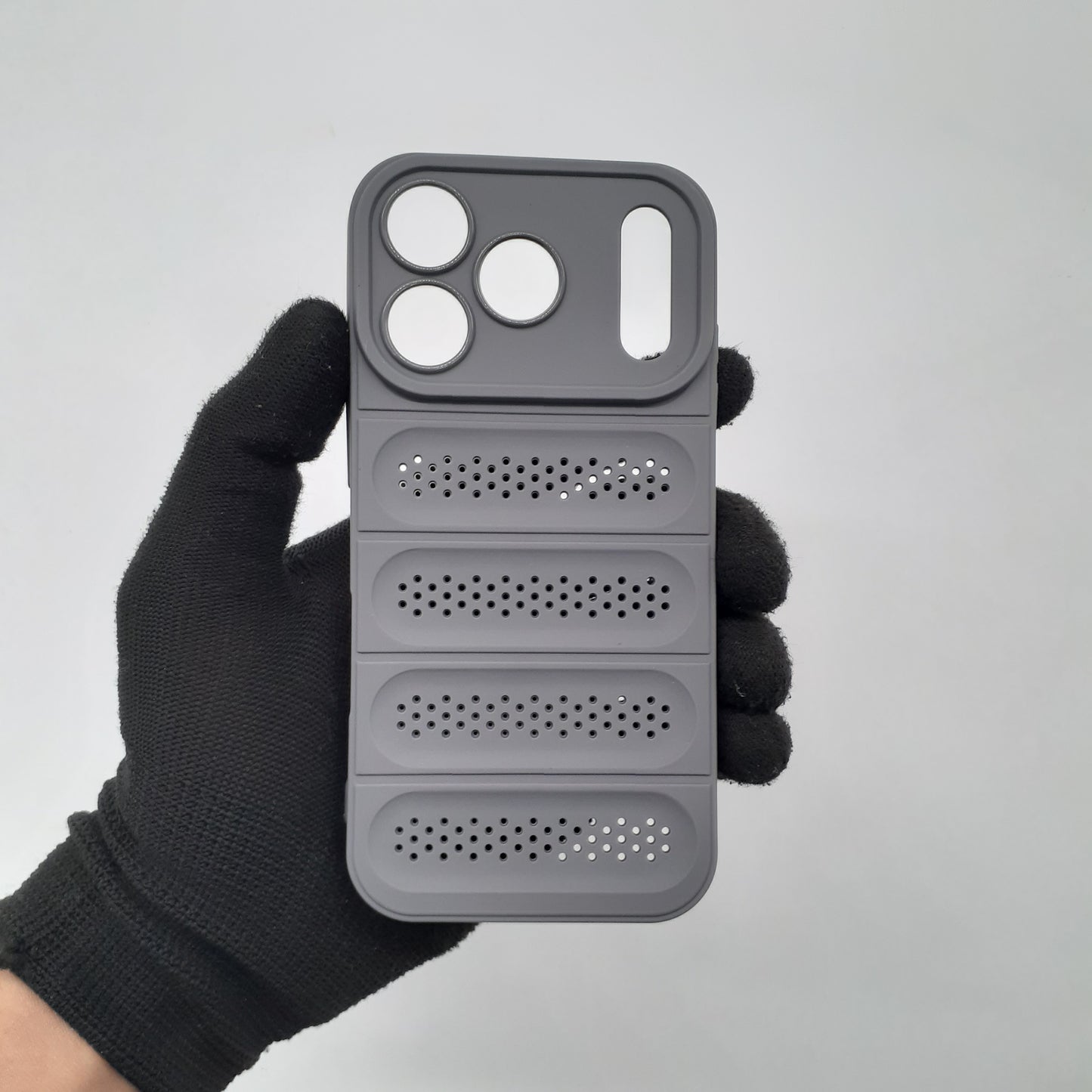 Premium iPhone 17 Pro Case: Strong TPU Material, Maximum Shockproof Drop Protection, Enhanced Heat Dissipation, Black Slim Cover