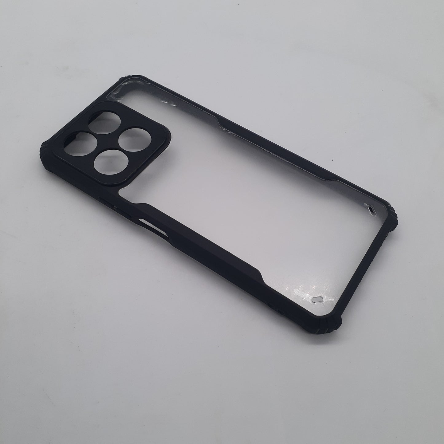 HONOR X6a iPAKY Premium Hybrid Case with Shock Proof Edges and Non-Slip Grip, Full Body Protective Cover